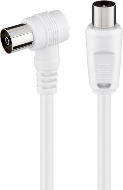 Haakse Antennekabel (<70 dB), Dubbel Afgeschermd