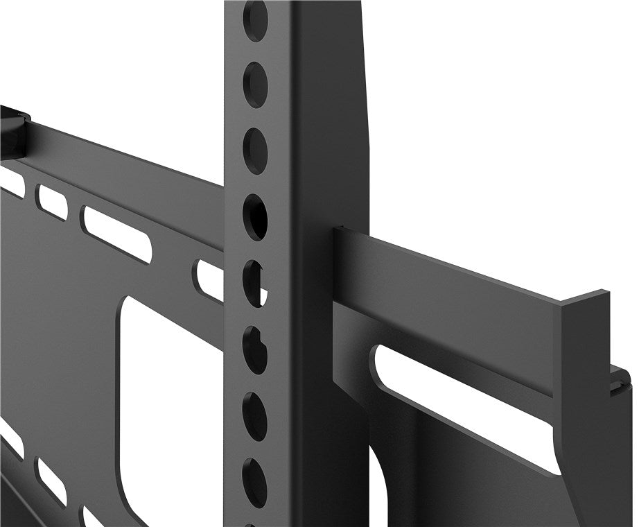 TV Muurbeugel Vast – Geschikt voor 43 t/m 100 inch – Zwart (XL)