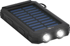 Outdoor Solar Powerbank met zonne-oplader 8.000 mAh