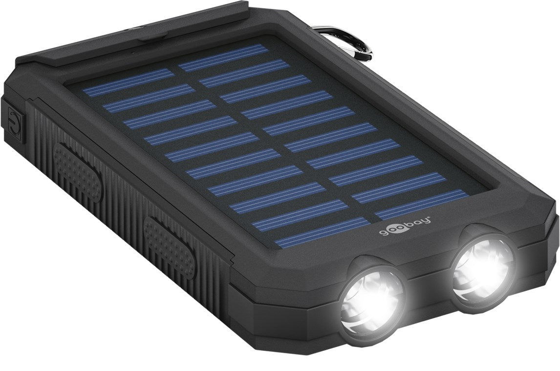 Outdoor Solar Powerbank met zonne-oplader 8.000 mAh