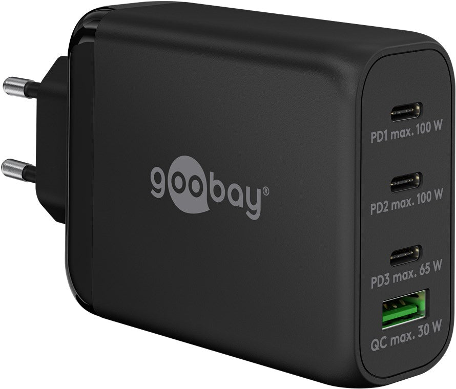 USB-C™ PD GaN Multiport Snellader (100 W)