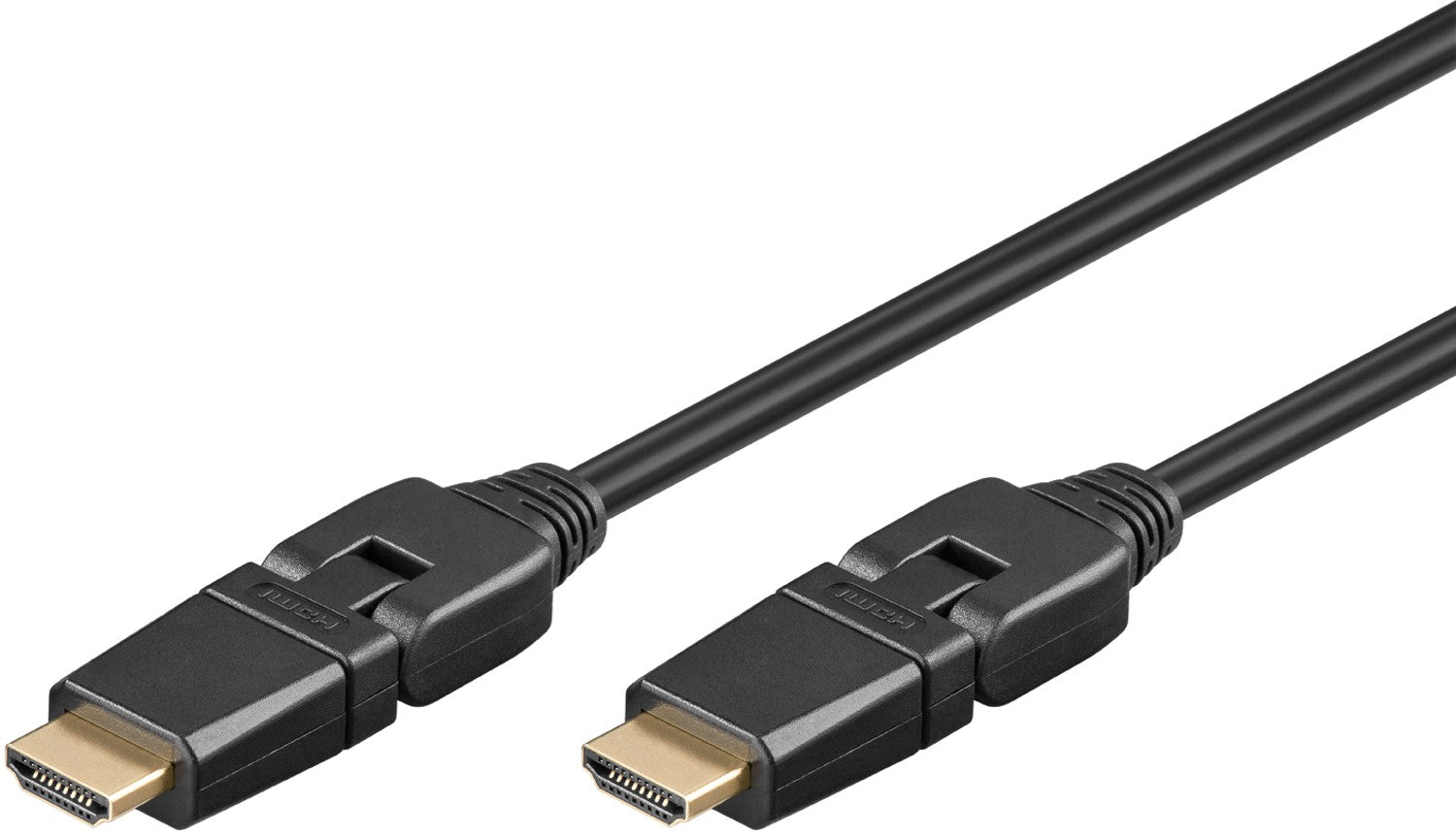 High Speed HDMI-kabel 360° met ethernet - 4K/60Hz