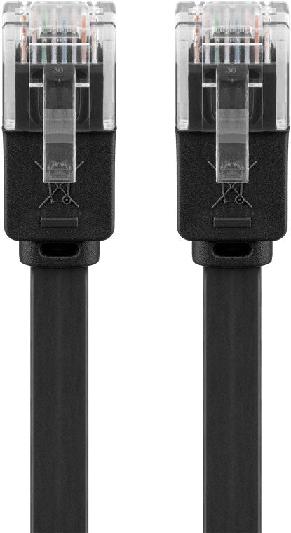 Platte CAT 6 netwerkkabel, U/UTP