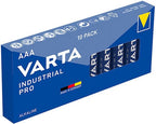 Varta AAA (LR03) Industrial Pro batterijen - 10 stuks in blister