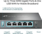 TP-Link Omada ER605 - VPN router - Multi-WAN - Gigabit