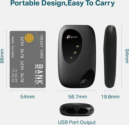 TP-Link M7200 - mobiele router - 4G LTE - N300
