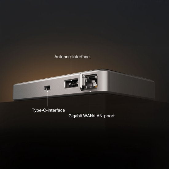 TP-Link M8550 - mobiele router - 5G - Wi-Fi 6E - AXE3600 - tri-band