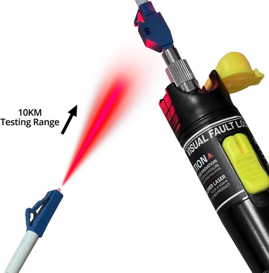 Glasvezelkabeltester – Pen-Type Visuele Foutzoeker