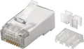 RJ45 afgeschermde stekker, CAT 6A STP (10 stuks per verp)