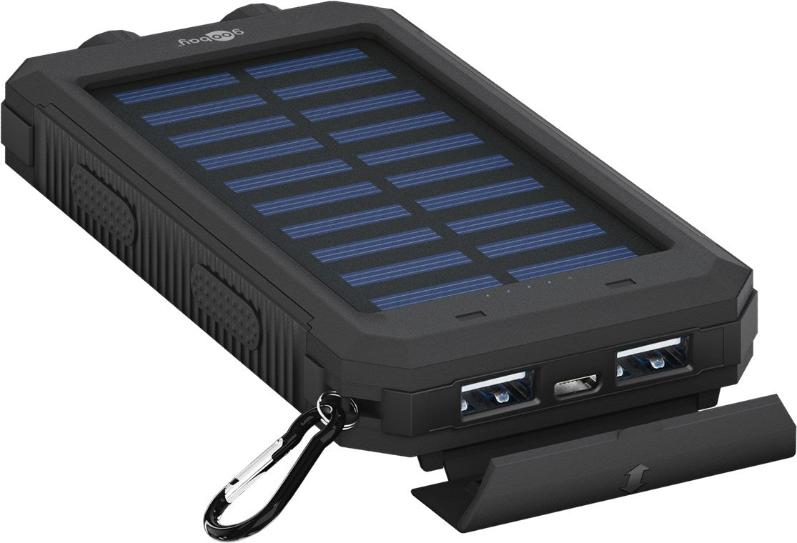 Outdoor Solar Powerbank met zonne-oplader 8.000 mAh