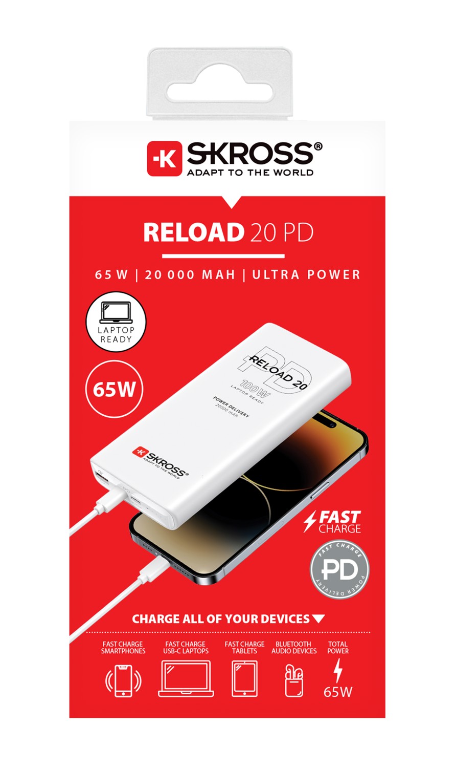 Powerbank Reload - 20 PD - 65 W