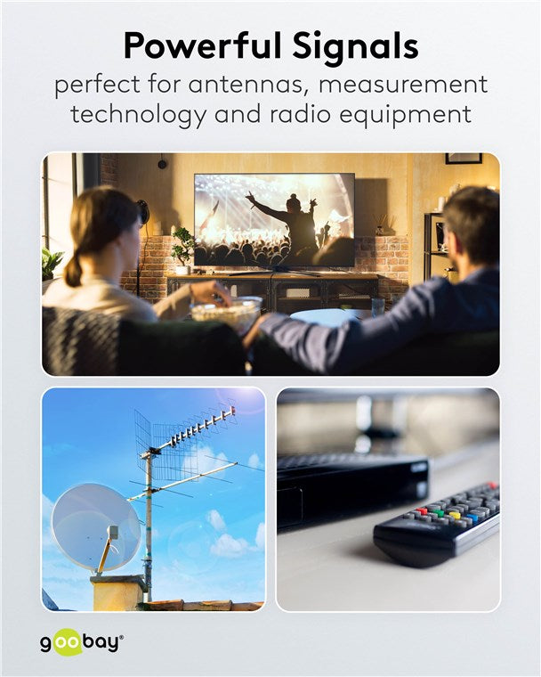 Coaxkabel, dubbel afgeschermd, RG-58