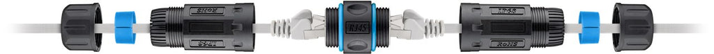 Outdoor (IP68) RJ45 modulaire koppeling/koppelstuk CAT 6A