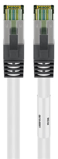 RJ45 (CAT 6A, 500 MHz) netwerkkabel met CAT 8.1 S/FTP raw kabel, OFC - Goobay