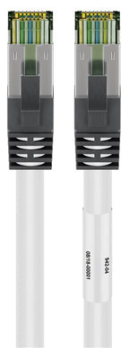 RJ45 (CAT 6A, 500 MHz) netwerkkabel met CAT 8.1 S/FTP raw kabel, OFC - Goobay