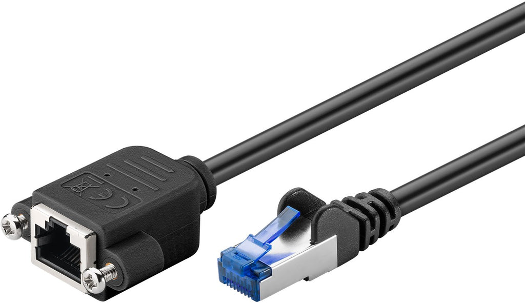 CAT 6A verlengkabel, S/FTP (PiMF), CU - Goobay