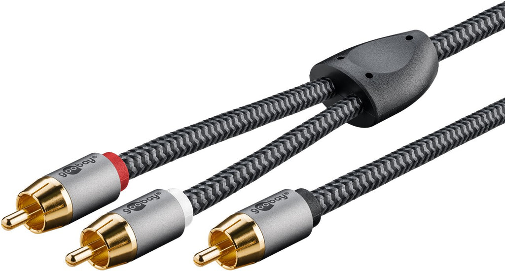 Goobay Plus Subwoofer/Stereo Kabel | RCA-Y