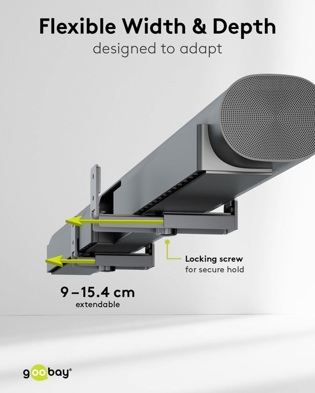 Goobay - Universele Soundbar Wandbeugel