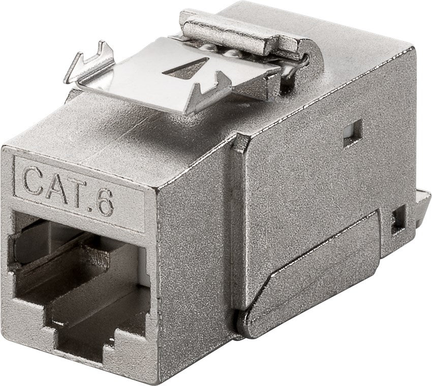Keystone module RJ45 CAT 6, STP, 250 MHz, Krokodil-type