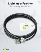 Ultraflexibele CAT 8.1 netwerkkabel, slim, U/FTP