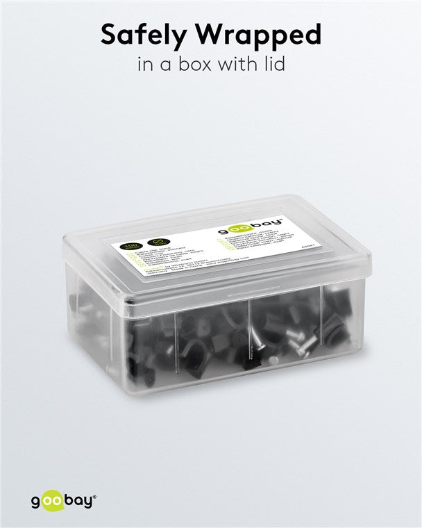 Kabelklemmen, 100 stuks