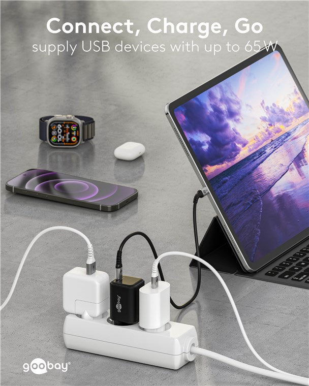 Snellader Nano USB-C™ PD GaN (65 W)