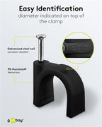 Kabelklemmen, 100 stuks