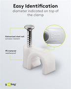 Kabelklemmen, 100 stuks