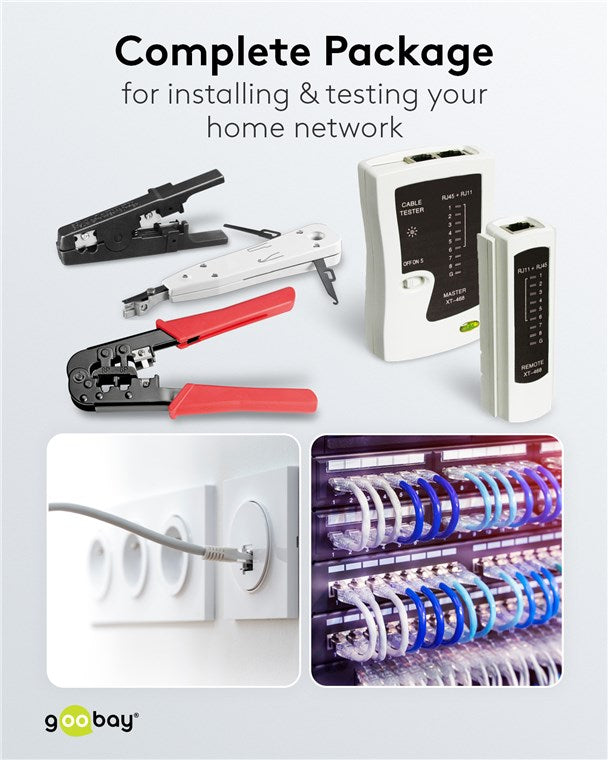 Toolset voor telefoon- en netwerkinstallatie (4-in-1)