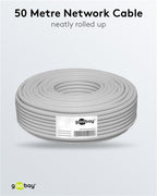 CAT 6A netwerkkabel, S/FTP (PiMF), grijs