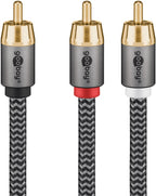 Goobay Plus Subwoofer/Stereo Kabel | RCA-Y