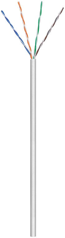 CAT 6 netwerkkabel, U/UTP, CCA, AWG 24/7