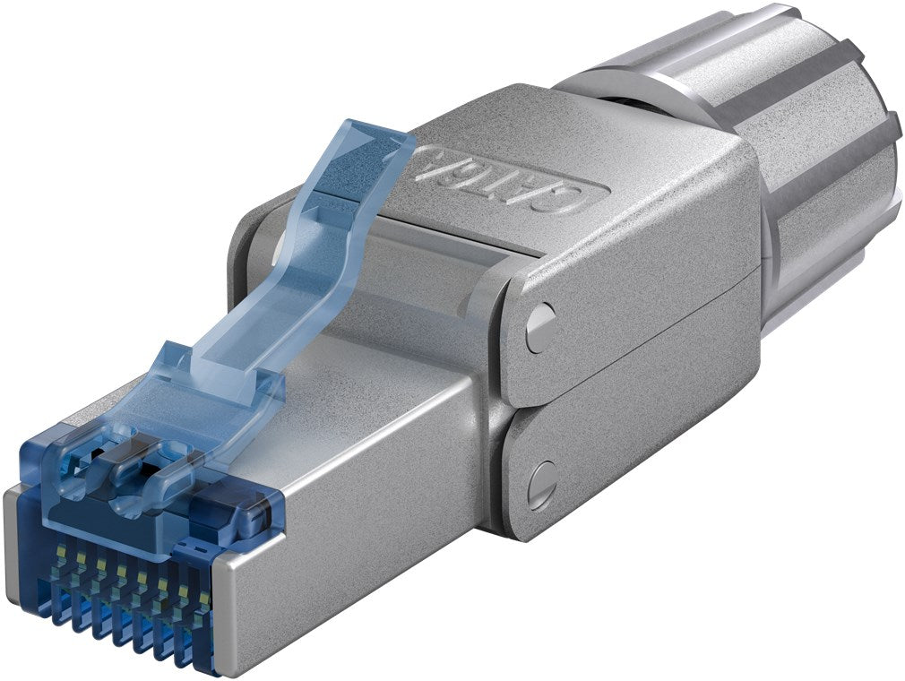 CAT 6A RJ45-connector afgeschermd STP, voor montage zonder gereedschap - Snel & Betrouwbaar