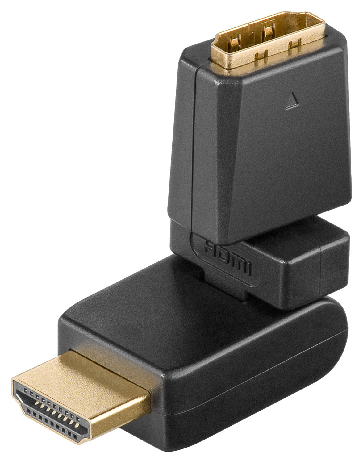 HDMI-adapter 360° - 4K/60 Hz, 18 Gbit/s