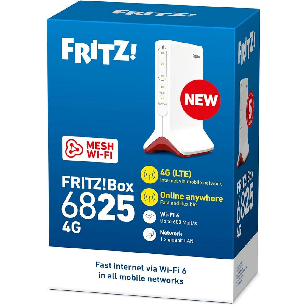 FRITZ!Box 6825 - 4G/LTE Router - Wi-Fi 4
