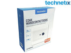 Wandcontactdoos Coax eengats (uitbreidbaar) - Technetix
