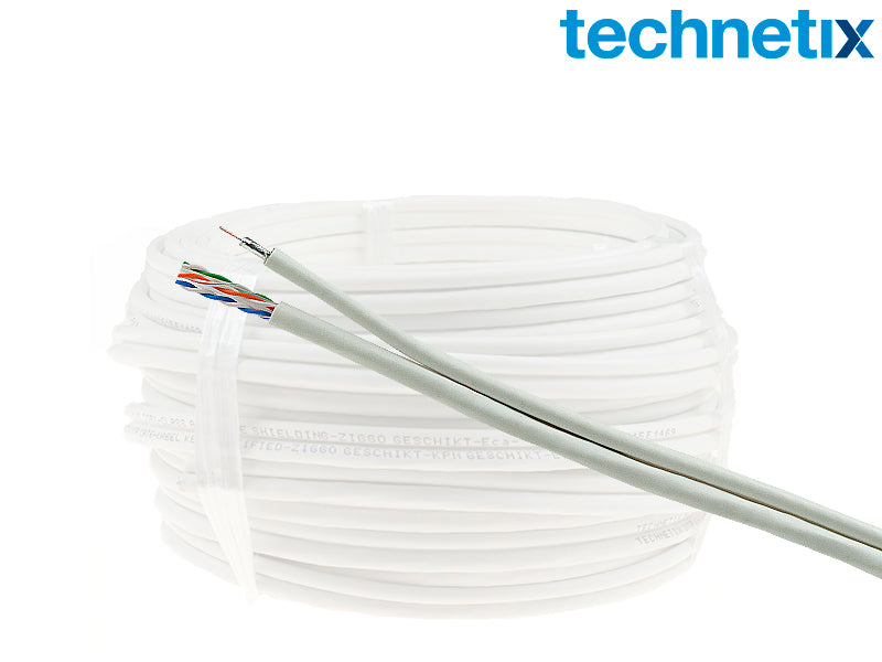 Combikabel TV / Internet, diverse lengtes - Technetix