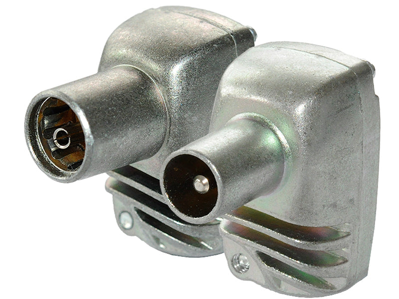 Coaxconnector set IEC-male + IEC female HQ - Technetix