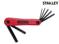 Inbussleutelset 7-delig, 2.5-10 mm - Stanley