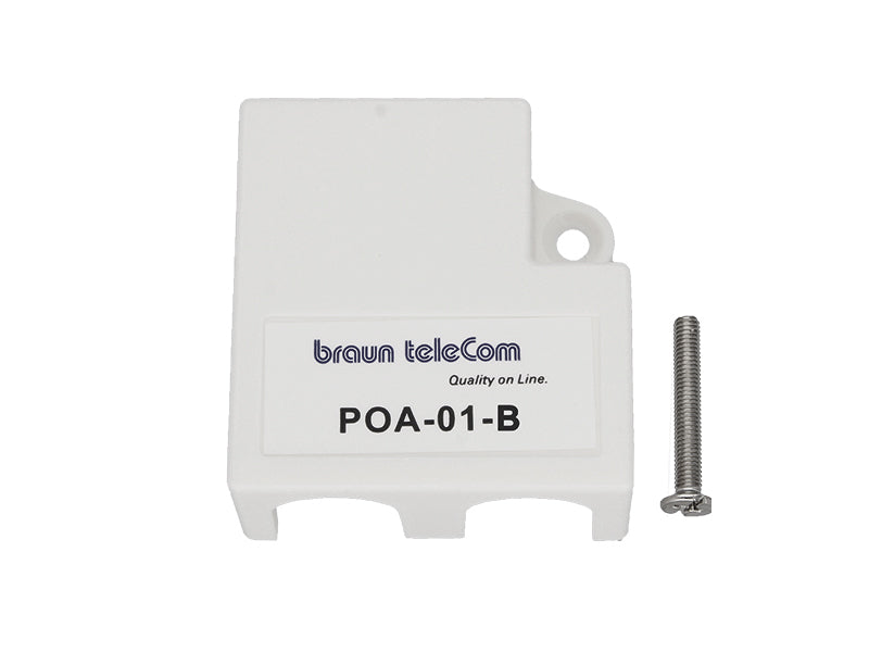 Coaxverdeler 2-weg IEC male, geschikt voor interactieve TV (POA-01-B) - Braun Telecom