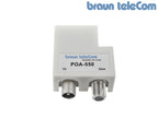 BTV 2 GHz TV/data opdrukverdeler (POA-550)-A - Braun Telecom