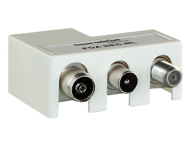 BTV 2 GHz TV/R/data opdrukverdeler (POA 3 IEC-NL) - Braun Telecom