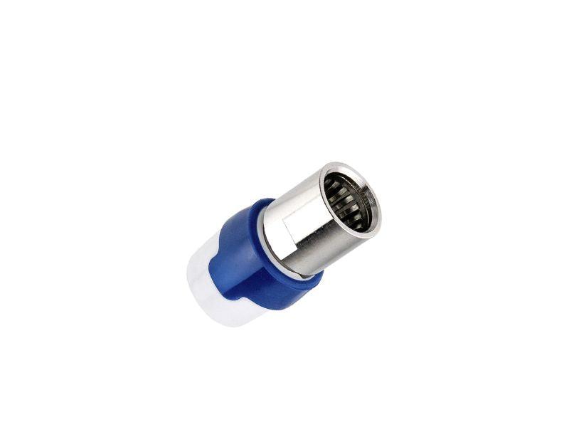 Coaxconnector QFC 5-A F-male, push-on, recht - Technetix