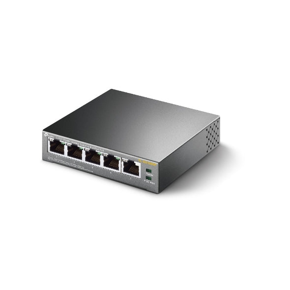 TP-Link TL-SG1005P - switch - 5-poorts - Gigabit - POE+ - 4x PoE - 56W