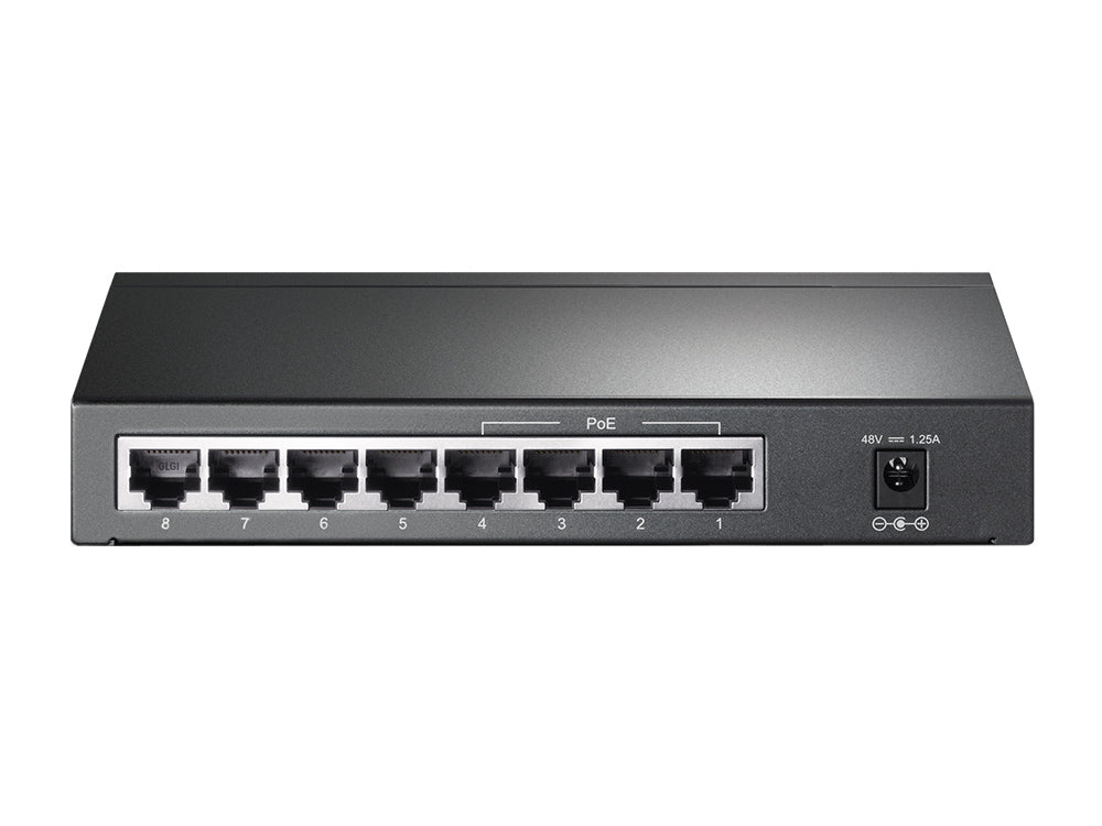 TP-Link TL-SG1008P - switch - 8-poorts - Gigabit - POE - 4x PoE