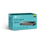 TP-Link TL-SG108E - switch - 8-poorts - Gigabit - Easy Smart - POE+