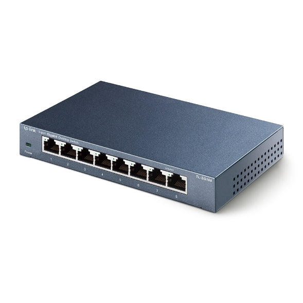 TP-Link TL-SG108 - switch - 8-poorts - Gigabit