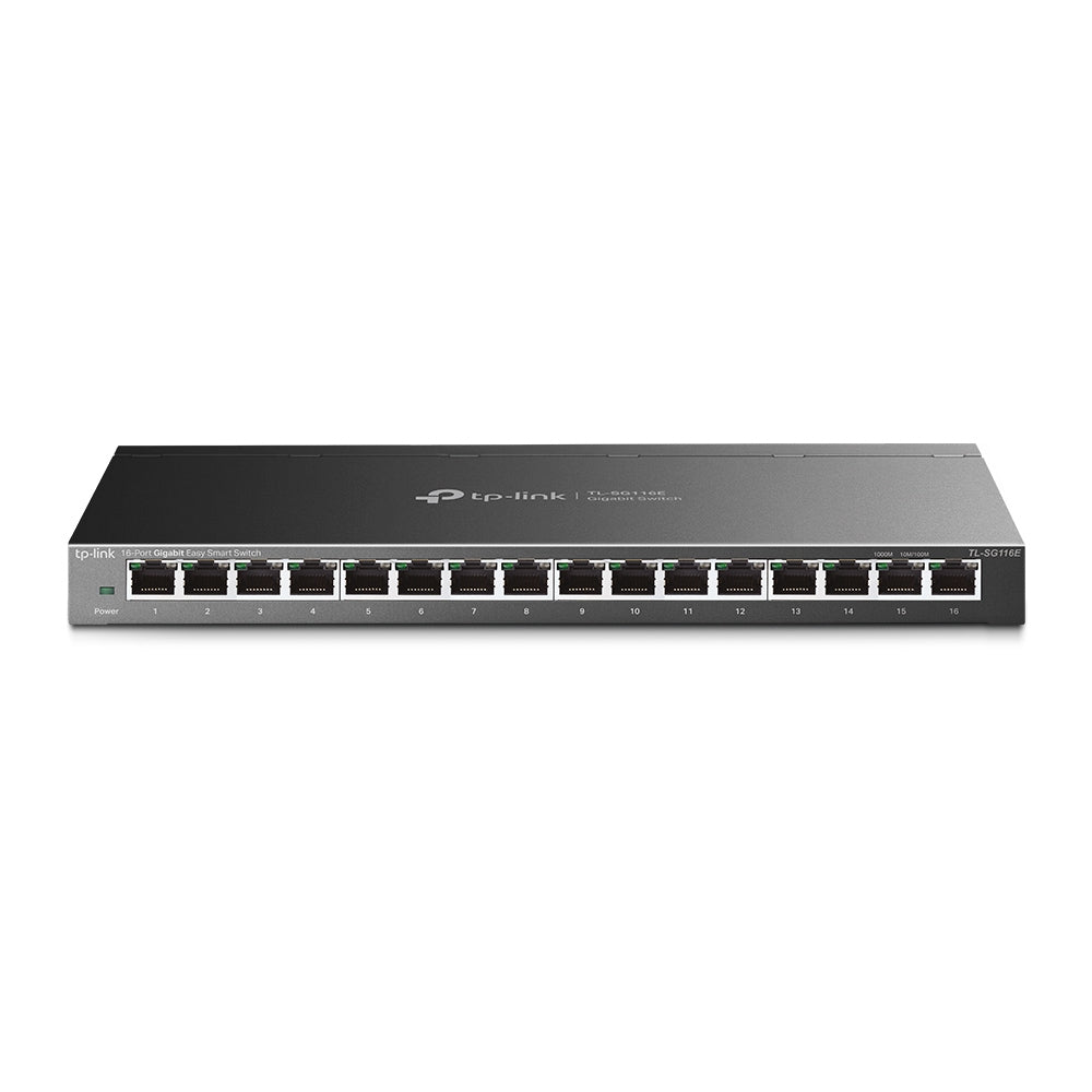 TP-Link TL-SG116E - switch - 16-poorts - Gigabit - Easy Smart