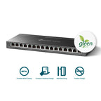 TP-Link TL-SG116E - switch - 16-poorts - Gigabit - Easy Smart