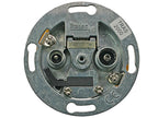 Wandcontactdoos Coax tweegats (TRAS-2000KK)-A - Technetix